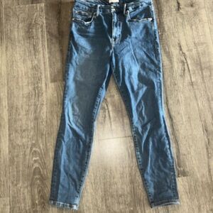 Good American Good Legs skinny jeans Blue 615 size 12 \ 31